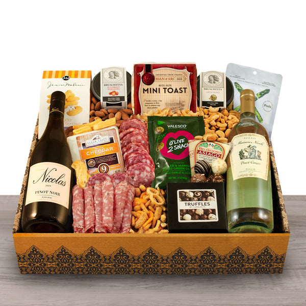 Charcuterie & Wines Gift Box