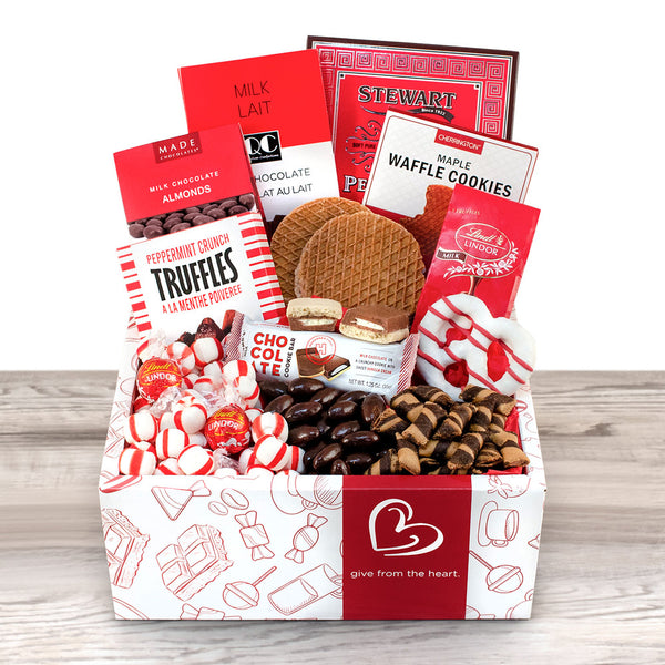 Sweet Holiday Snacks Gift Box