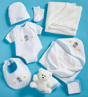 Newborn Baby Boy Comfy Gift Basket