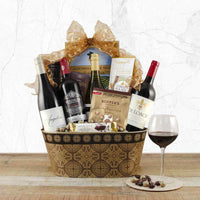 West Coast Wines Gift Basket