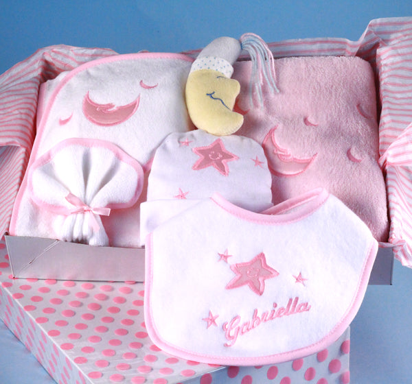 Reach For The Stars Layette Gift Set for Girls
